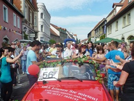 Festumzug beim Freyburger Winzerfest