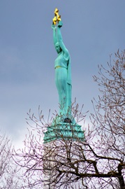 Freiheitsstatue in Riga, Lettland