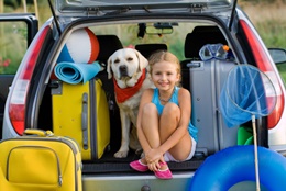 reisen mit dem Haustier - Hund und Campingurlaub