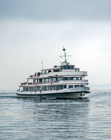 Fähre auf dem Bodensee