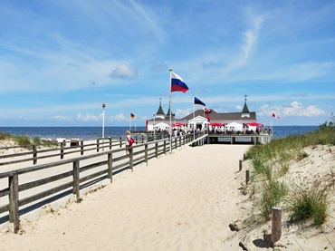 Insel Usedom - Seebrücke in Ahlbeck