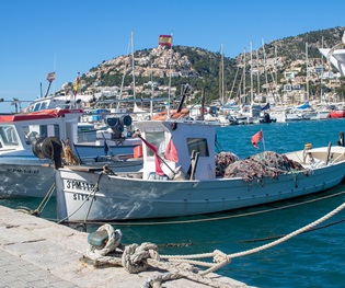 Mallorca - Im Hafen von Puerto de Andratx