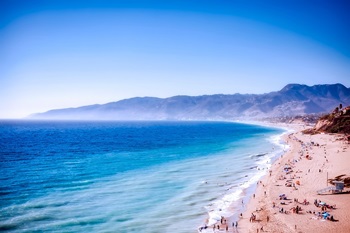 Kalifornien - am Strand von Malibu