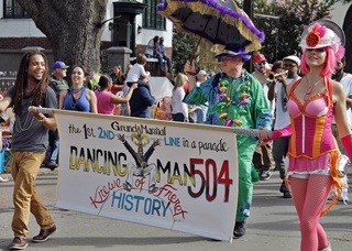 Mardi Gras Festival in New Orleans